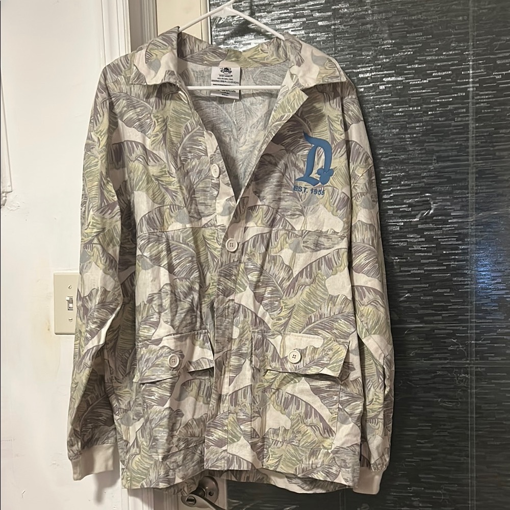 Disneyland Resort Tropical Button Up Spirit Jersey